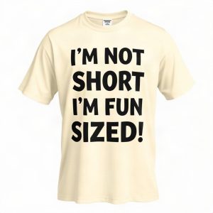 I'm Not Short I'm Fun Sized T Shirt (AI)