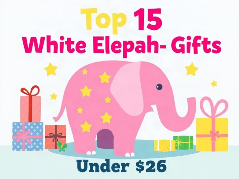 Top 15 Funniest White Elephant Gifts Under $25 for 2026 (blog cover)
