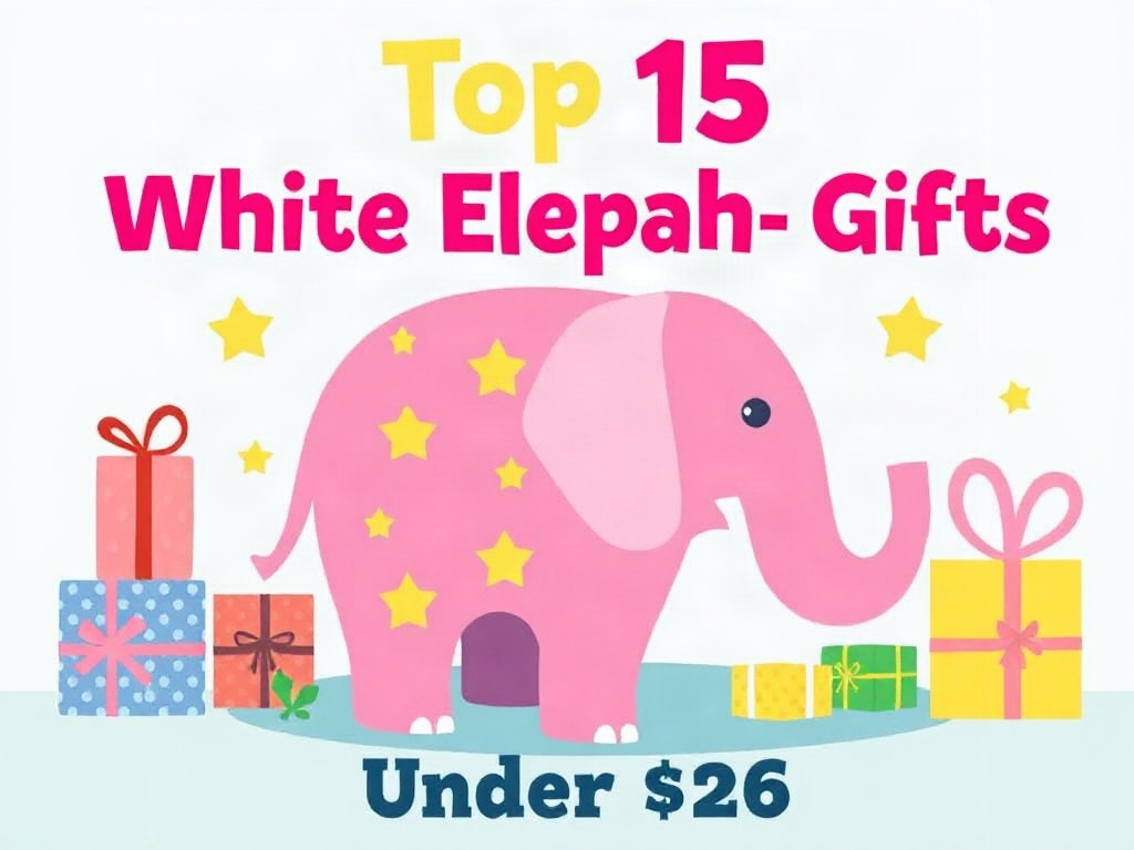 Top 15 Funniest White Elephant Gifts Under $25 for 2026 (blog cover)