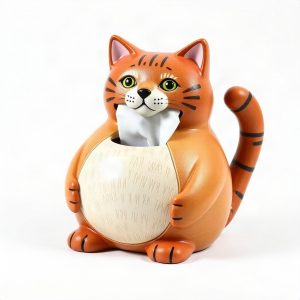 Cat Butt Tissue Holder Bathroom Gag Gift (AI)