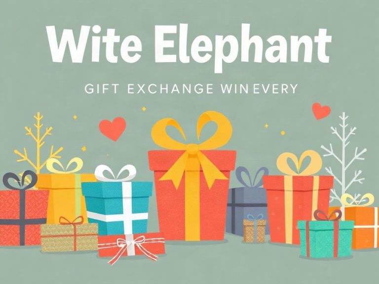 White Elephant Gift Exchange Strategy: How To Win Every Time (blog cover)