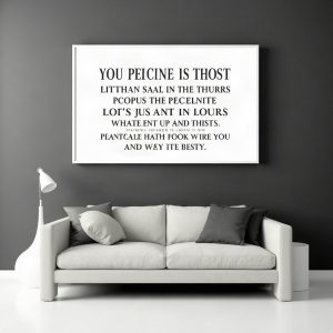 Custom Song Lyrics Wall Art Your Special Song Typography Print (AI)