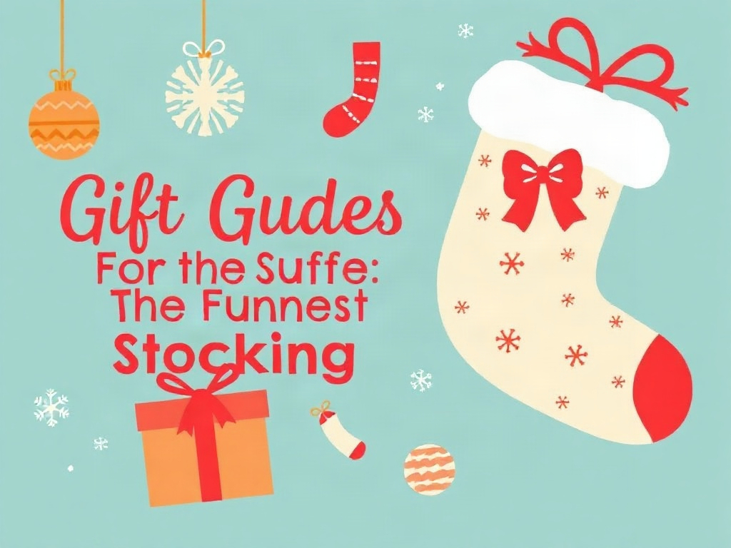 Christmas Gift Guide: The Funniest Stocking Stuffers Under $25 (blog cover)