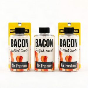 Bacon Scented Air Freshener 3 Pack Car Office Home (AI)
