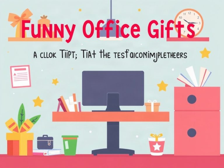 Funny Office Gifts That Will Actually Get Used And Laughed At (blog cover)